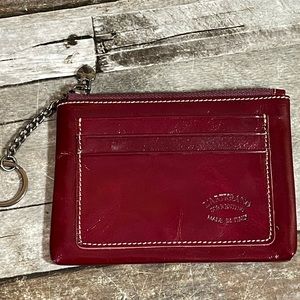 L'Artigiano Sorrentino Cordovan Leather Coin Credit Card Purse